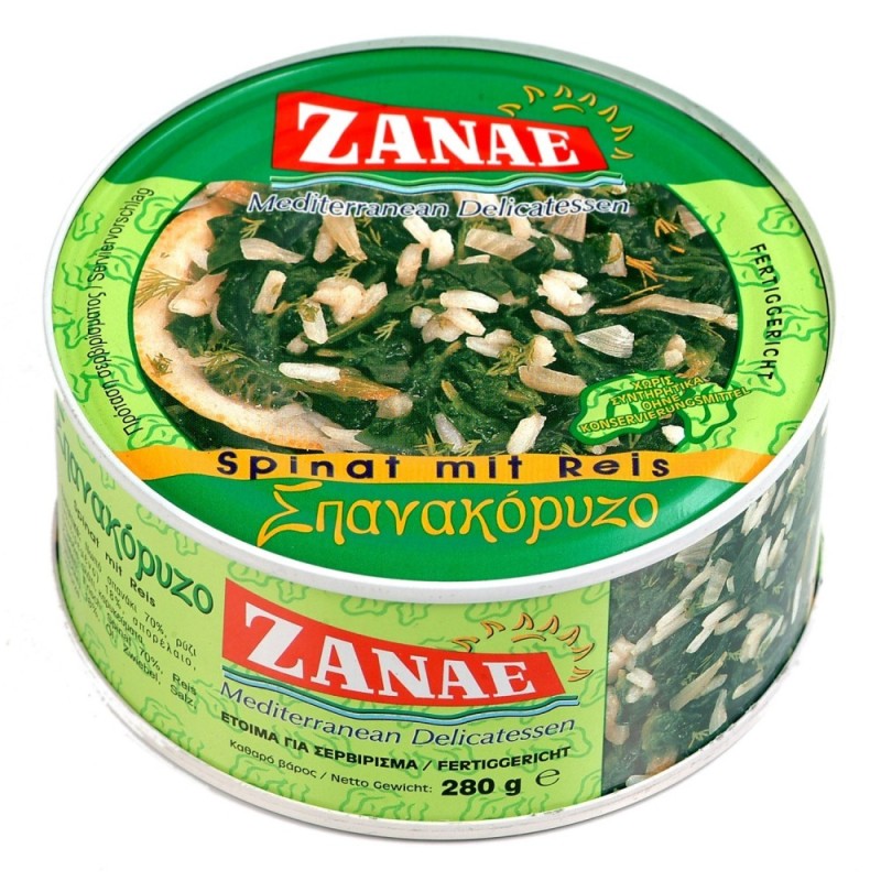 Zanae Spinat/Reis